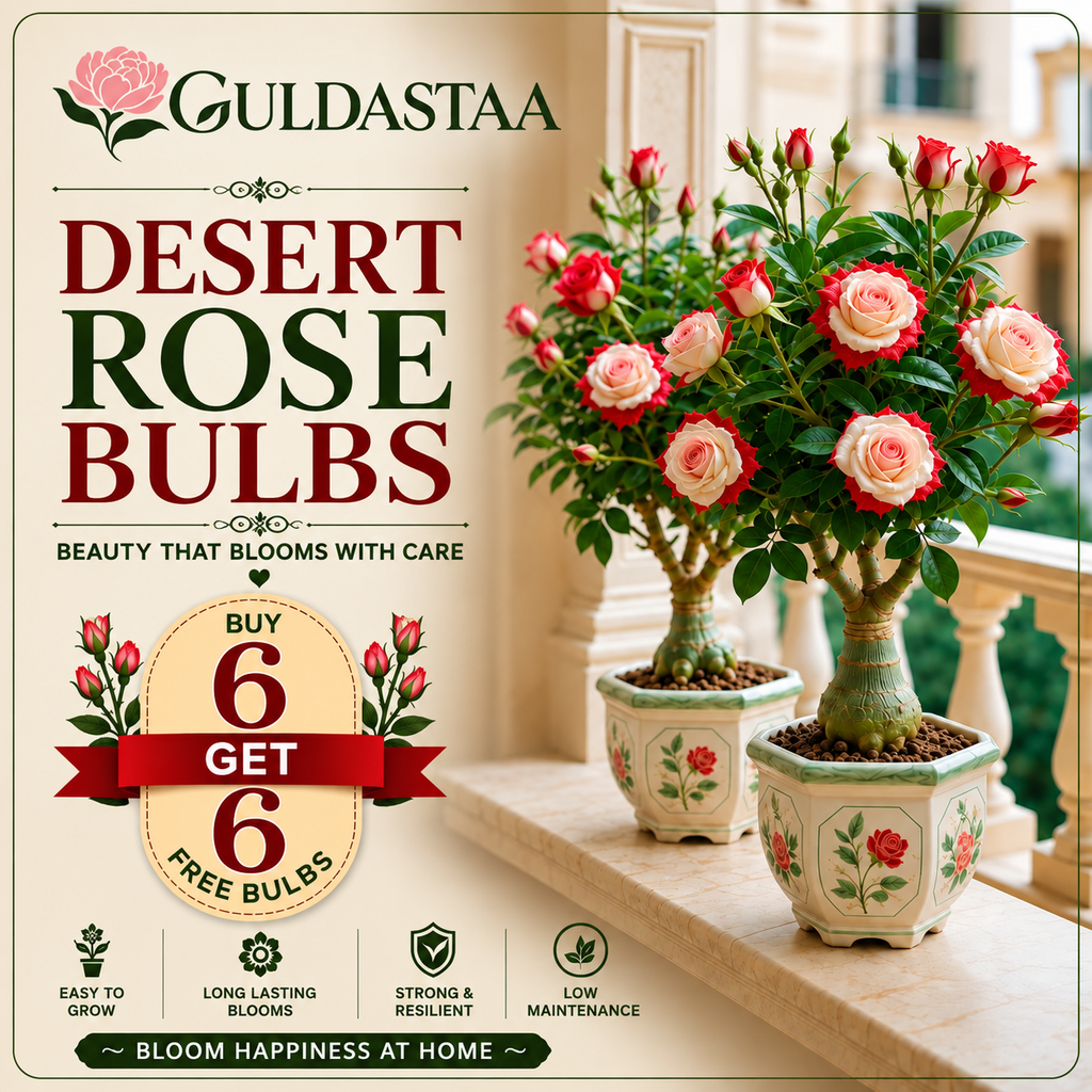 🥰HOT SALE 49% OFF🥰 🌵🌺DESERT ROSE BULBS🔥Buy 6 Get 6 Free Bulbs🔥