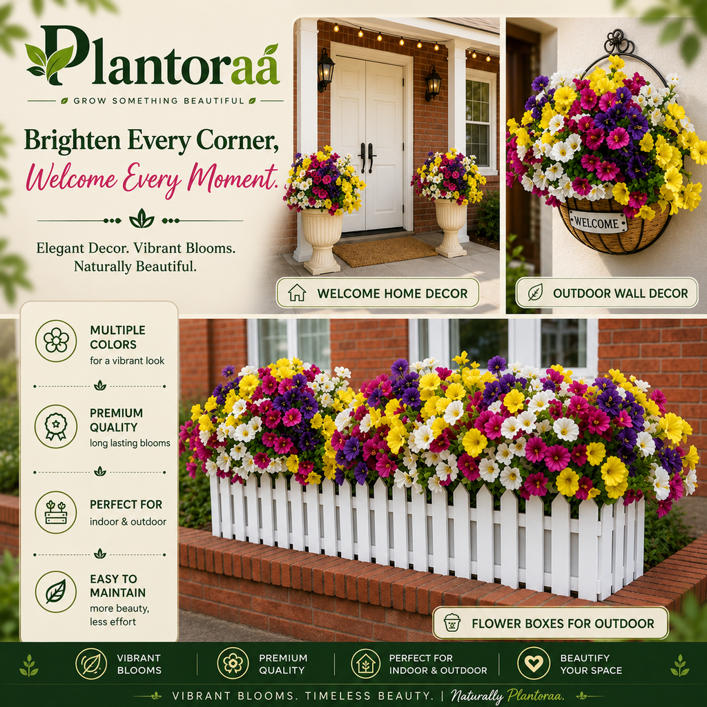 🔥Last Day 50% OFF🔥UV Resistant Artificial Petunias Flowers Bulbs🌸 Buy 6 Get 6 Free Bulbs🌸