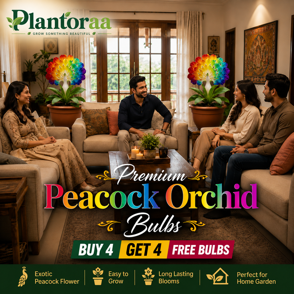 💠 “THE QUEEN OF FRAGRANT BLOOMS — PEACOCK ORCHID BULBS FOR PURE GARDEN LUXURY”🌸Buy 4 Get 4 Free Bulbs🌸