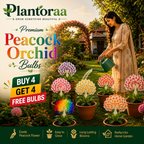 💠 “THE QUEEN OF FRAGRANT BLOOMS — PEACOCK ORCHID BULBS FOR PURE GARDEN LUXURY”🌸Buy 4 Get 4 Free Bulbs🌸