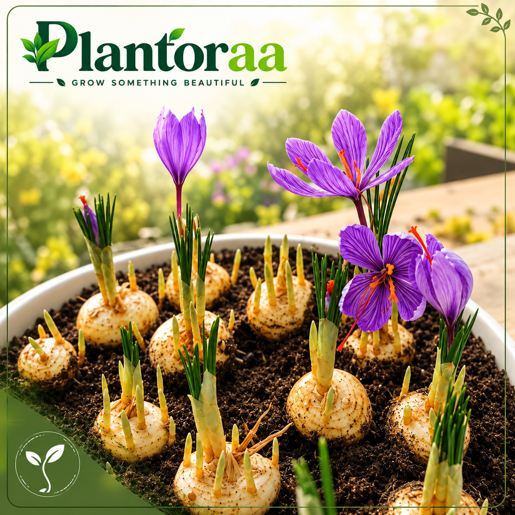 🌹Saffron Bulbs—Gold in the Flower Bulbs🌹🔥Buy 4 Get 4 Free Bulbs🔥