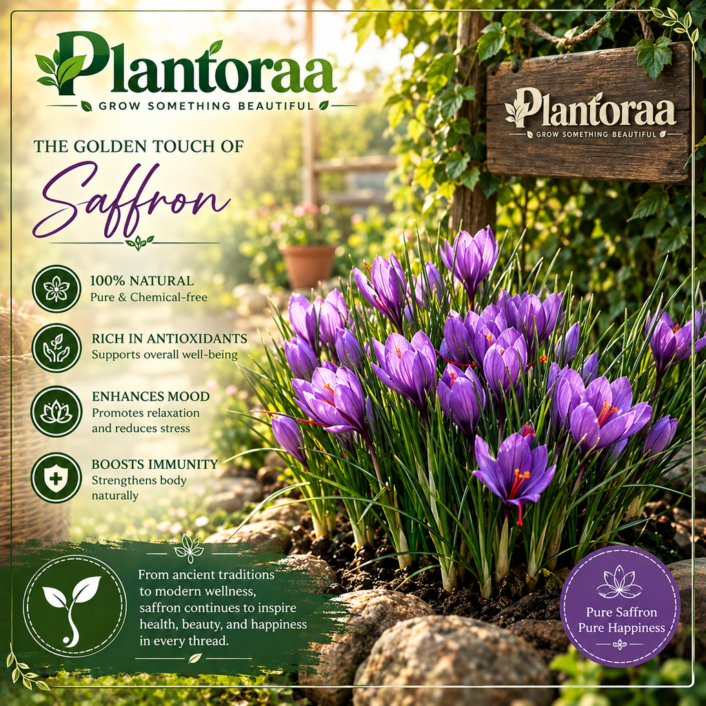🌹Saffron Bulbs—Gold in the Flower Bulbs🌹🔥Buy 4 Get 4 Free Bulbs🔥