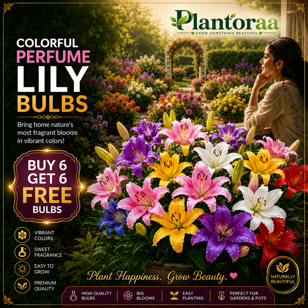 🌺COLORFUL PERFUME LILY BULBS—FRESH AND SWEET | 🔥Buy 6 Get 6 Free Bulbs🔥