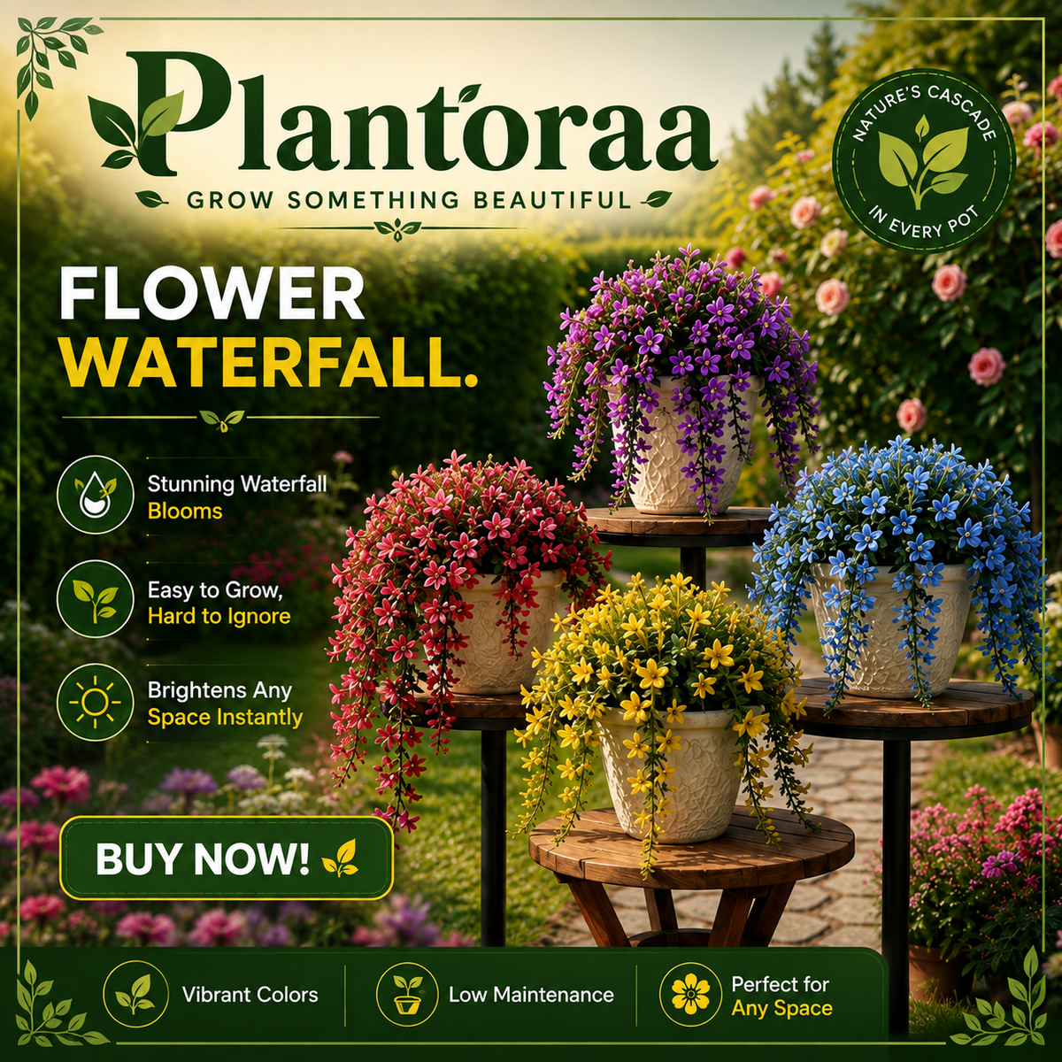 🪴🦜PARROTBEAK SPIDER PLANT BULBS - 🔥 BLOOMS FOR UP TO 300 DAYS A YEAR! 🦜Buy 6 Get 6 Free Bulbs🦜